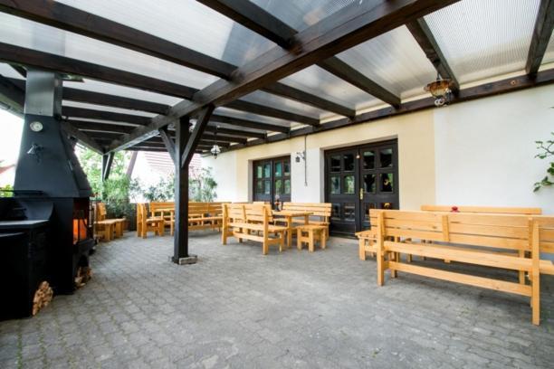 Penzion U kostela Mláka Exterior foto